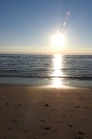 48. Zonnige avond op het strand bij De Koog
