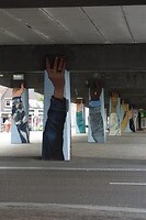 18. Deze viaduct in Strijp-S wordt op handen gedragen