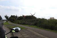 2. Ergens onderweg mezelf en een molen erop gezet