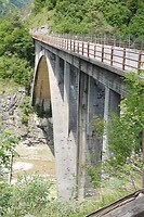 35. Brug bij stuwmeer Valvestino