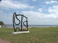 90. Lief kunstwerk aan zee in Kalmar