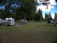 93. Onze plek op Urshult Camping