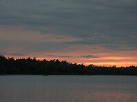 105. Zonsondergang in Urshult