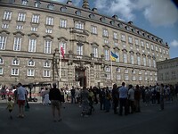 130. Christiansborg, waar Zelensky was