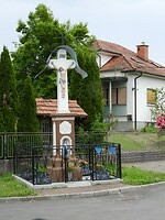 44. Een kruis in dorpje Sveti Martin na Muri in Kroatië