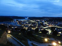 14. Halden by night