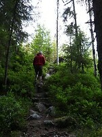 30. Bijna loodrecht omhoog