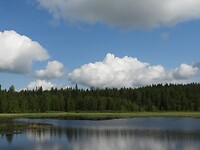 53. Mijn lievelingslucht boven het meer Osensjøen