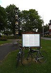 77. Op de fiets in het centrum van Ekshärad