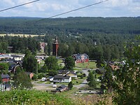 80. Ekshärad met mooie rode kerk
