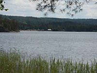 100. Helemaal aan het eind onze camping