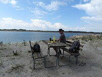 121. Picknickbank in the middel of nowhere
