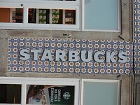 39. Betegelde STARBUCKS