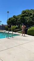 The pool boy