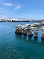 In the harbor