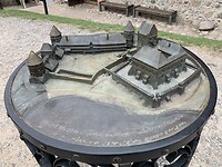 Maquette van kasteel Trakai