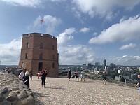 De kasteeltoren van Gediminas