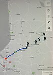 Route naar Cēsis