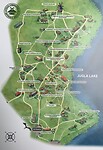 Plattegrond van Etnografisch park