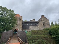 Oude kasteelruïne van Sigulda