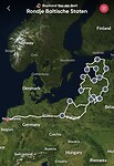 De hele route (vanaf Berlijn-Dordrecht) dezelfde route