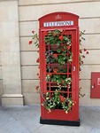 Hergebruik van de telefooncel in Bath
