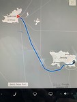 De route van vandaag
