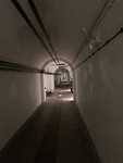 De lange tunnel waar de Duitsers hun basis hadden