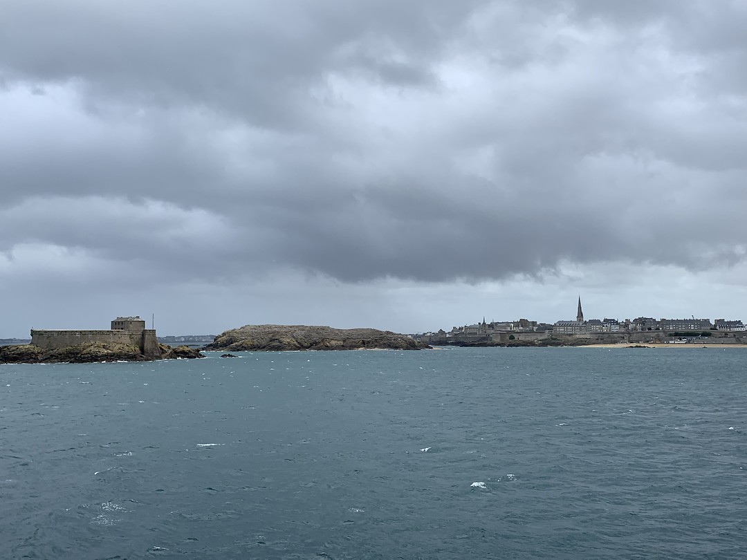 Aankomst St Malo