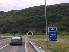 20160704 tunnel naar Noordkaap