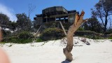 fort van Bribie Island