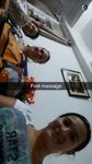 Voetmassage, hahaha