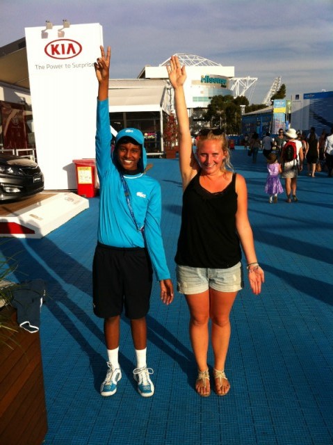 Me and the famous ballenjongen