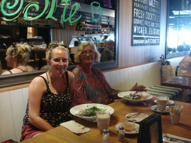 Tante and Me :) Vieze sapjes wel lekkere koffie!