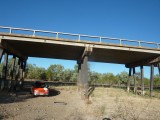 Camperen onder de brug?