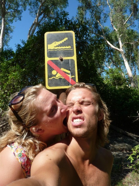 Northern Territory heeft overal zoutwater krokodillen