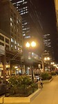 Chicago at night