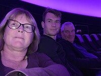 Voorstelling in planetarium