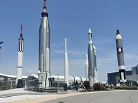 Kennedy Space Center - oudere raketten