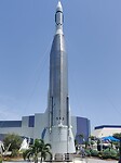 Kennedy Space Center - een van de eerste raketten