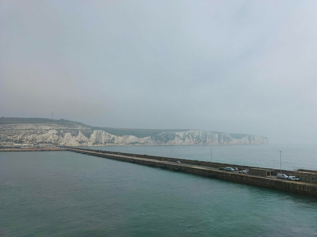 Vertrek uit Dover