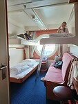 de hut op de boot