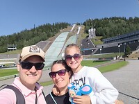 Olympische schans in Lillehammer