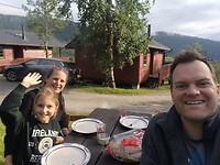 Barbecuen bij ons huisje