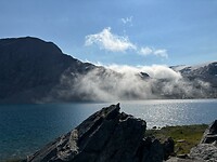 Gletsjermeer vlakbij Geiranger