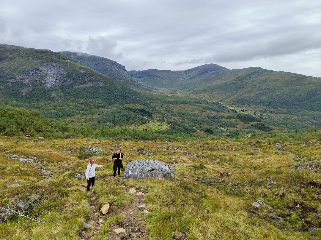 Op weg naar Høgenibba