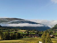 Uitzicht vanaf ons balkon