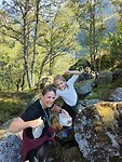 Geocachen op weg naar Buerbreen