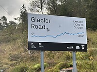 De weg naar Folgefonna