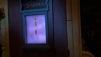 Knut in de sauna